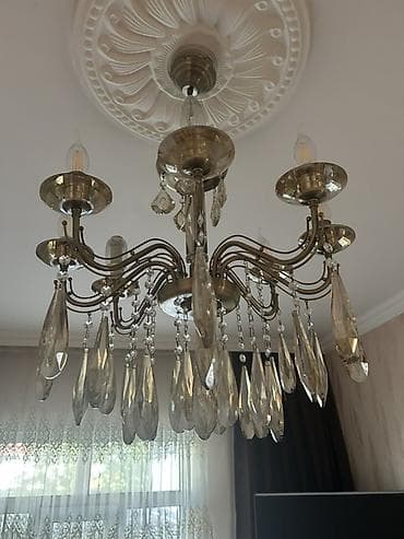listur satisi: Çılçıraq, 5 lampa, Metal — 2