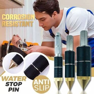 Su borularinin calaq qaynaq ( payka ) edilən zaman suyun qarşısını