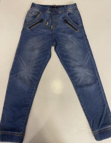 Cins şalvar, Uniseks, 9 - 10 yaş, Mango