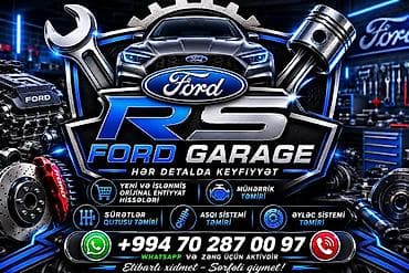 elektirikli moto: RS Ford Garage – Hər detallda keyfiyyət! Xidmətlər: - Mühərrik təmiri — 2