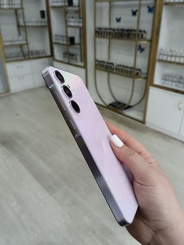 jvc interiart musee tv: Samsung Galaxy A55 5G, 256 GB, rəng - Bənövşəyi, Barmaq izi — 2