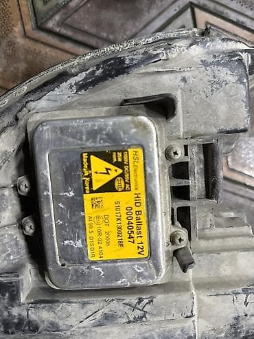 lamp: Komplekt, Yaxın və uzaq vuran işıqlar Hyundai, 2008 il, Orijinal, İşlənmiş — 9