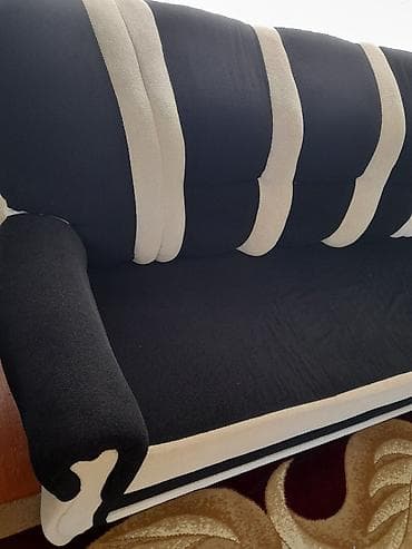 диван и 2 кресла: Диван, Ткань — 3