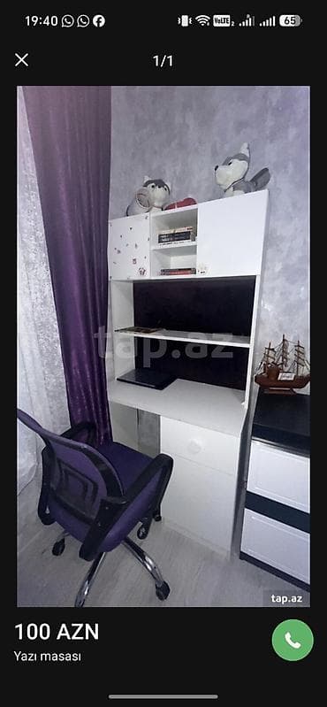defter: Düz masa, Stul ilə, Polkalı, Siyirməli, Sadə laminat — 2