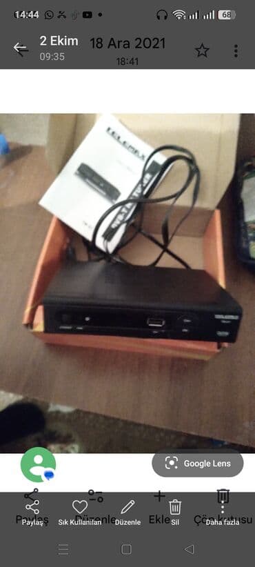 Proyektorlar: Tanınmış marka TV tuner/rəqəmsal qəbuledici Xüsusiyyətlər: - DVB-T/T2 — 1