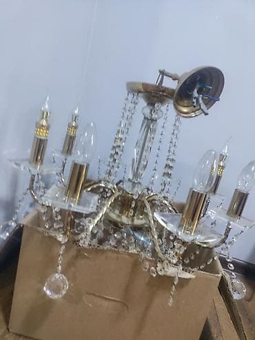 samdan: Çılçıraq, 6 lampa, Metal — 3
