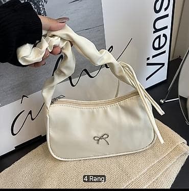 ysl canta: Məhsul: Qadın çiyin/handbag çantası – romantik “bow” (qurşaq) detalli — 1