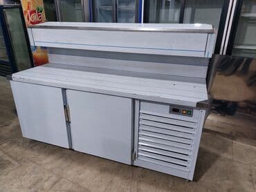 Нержавейки: Dəzgah soyuducu həm altı soyuducu həmdəki üst mərtəbəsi təzədir — 1