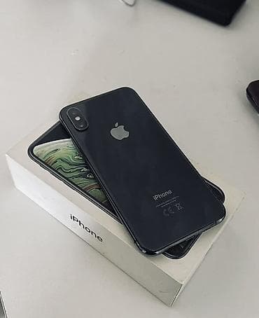iphone xs max 128: IPhone Xs, 64 GB, Space Gray, Simsiz şarj — 1