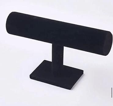 Qara məxmər qolbaq/aksesuar stendi - Model: 2 variant – 3 qatlı — 2
