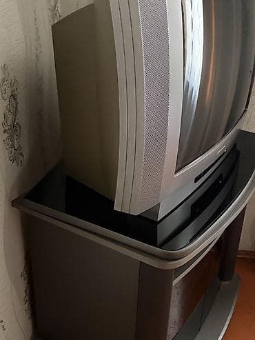Televizorlar: Grundig Elegance kineskop televizor + TV stendi və DVD oxuducu Məhsul — 6