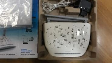 2 antenli modem: Modem tp-link, 2 antennali, ideal veziyyetde, iwlekdi, hec bir problem — 1