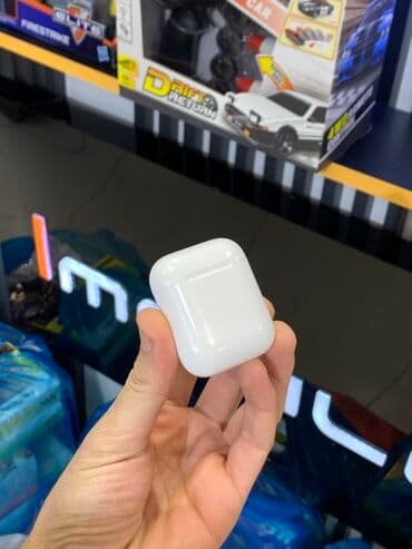 Mikrofonlar: İşlənmiş Simsiz (Bluetooth) Qulaqcıqlar, Apple, rəng - Ağ — 3