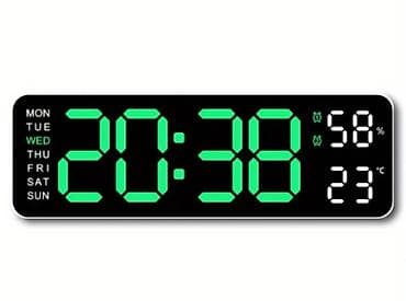 Ev saatları: Divar saatları, Elektron — 10