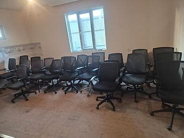 Ofis oturacaqları: İşlənmiş, Təkərli — 1