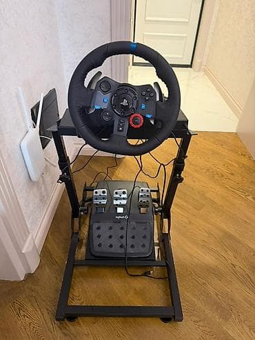 Logitech G29 Driving Force sükan və pedal seti + tənzimlənən stend -