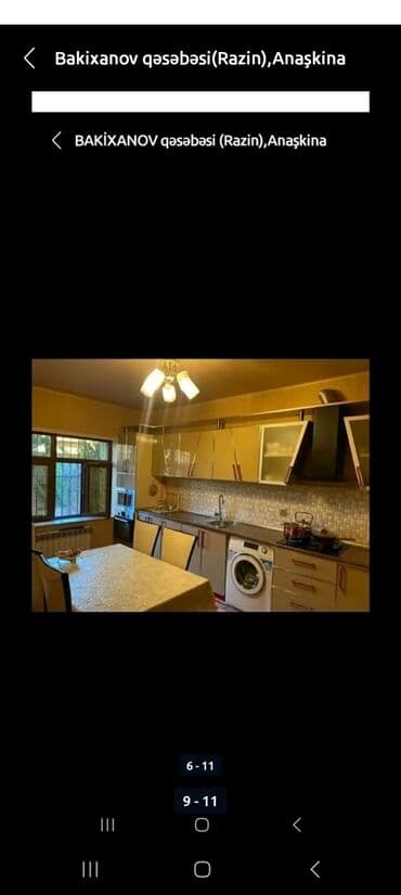 211 nomreli mekteb: Bakıxanov qəs. 6 otaqlı, 190 kv. m, Orta təmir — 5