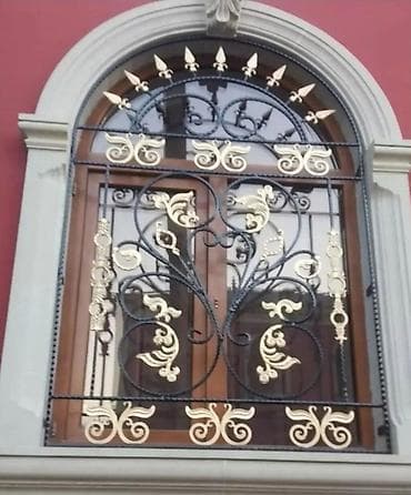 balkon: Dəmir barmaqlıq və məhəccər istehsalı – zövqlü dizaynlar — 1