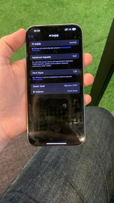 iphone 12 bakida: IPhone 16 Pro Max, Natural Titanium, Face ID — 3