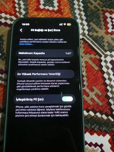 Qazanlar: IPhone 13, 128 GB, Göy, Barmaq izi, Simsiz şarj, Face ID — 6