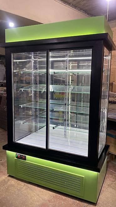 eynək vitrin: Şüşə vitrinli soyuducu kabinet - İkiqat sürüşkən şüşə qapılar – — 1