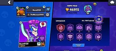 stranger things yumurta: Brawl Stars oyun hesabı – yüksək trofey və zəngin kosmetik kolleksiya — 2