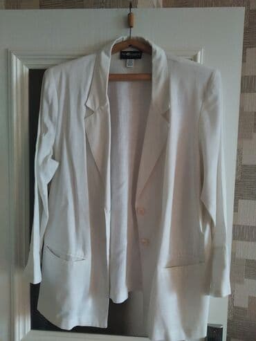 Pencəklər: НОВЫЙ!!! Пиджак из натурального хлопка- льна ! Привезен из Америки! — 1