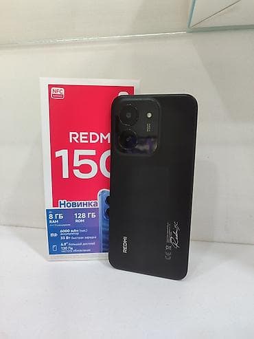 internet modem 5g: Redmi 128 GB, rəng - Qara — 5