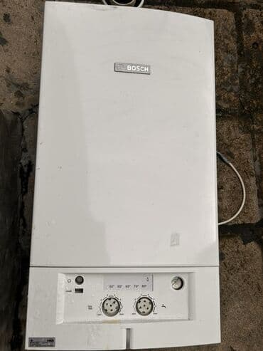 Maye divar kağızları: Bosch qaz kombi (divar tipli) - Marka/model: Bosch - İdarəetmə — 1