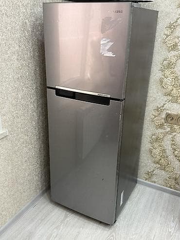 qapi zvanoku: 2 qapılı Samsung Soyuducu Satılır, rəng - Gümüşü — 1