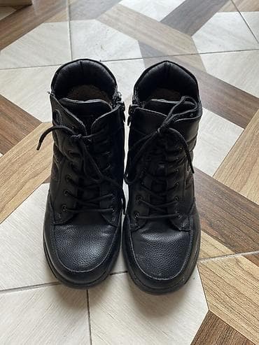 nike air force 1: Qışlıq oğlan uşağı botları – qara rəng — 2
