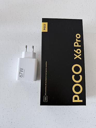 ikinci el samovar: Poco X6 Pro 5G, 512 GB, rəng - Boz, Sensor — 1