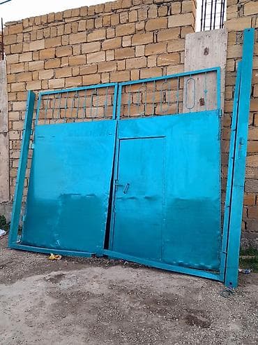 qapi satilir: Darvaza satılır. - Material: qalın şvellerlə yığılma metal karkas - — 1