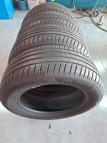 teker 17 type 0: Satılır: 4 ədəd avtomobil təkəri - Ölçü: 205/55 R16 - Tip: Tubeless — 1