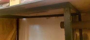 Pulsuz: Metall çərçivəli iş masası - Material: qalın metal profillərdən — 4