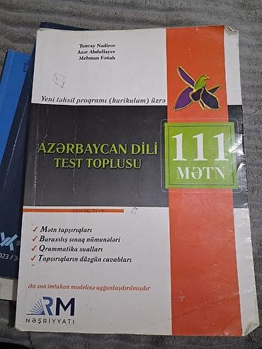 Məhsul: “Azərbaycan dili – Test toplusu: 111 mətn” (Yeni təhsil