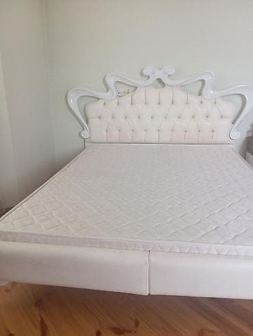 İkinəfərlik çarpayı, Matras ilə, Siyirməsiz