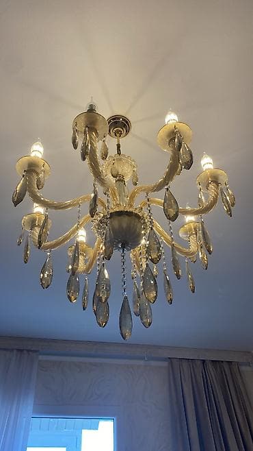 cilciraq: Çılçıraq, 8 lampa, Şüşə — 2