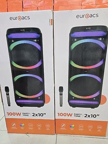 elg kalonka: Karaoke bluetooth kalonka portativ səs sistemi - Güc: 100W - — 4