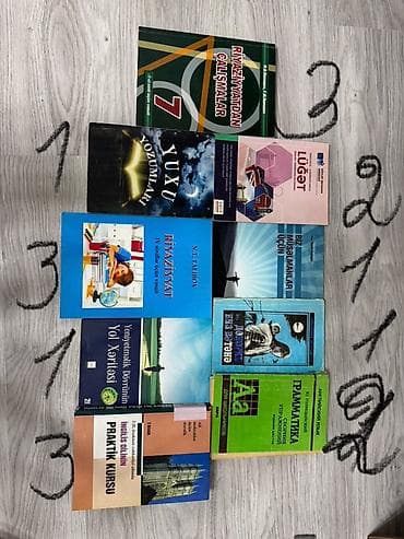 Kitab paketi – müxtəlif fənlər və janrlar Tədris və hazırlıq: - — 2
