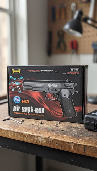 ağdaş yem fabriki: Məhsul: Air Soft Gun H3 – “645” model (Metal Edition) Xüsusiyyətlər — 1