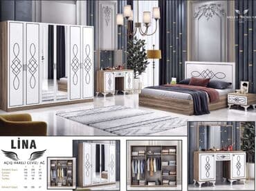 İkinəfərlik çarpayı, Dolab, Termo, 2 tumba, Yeni