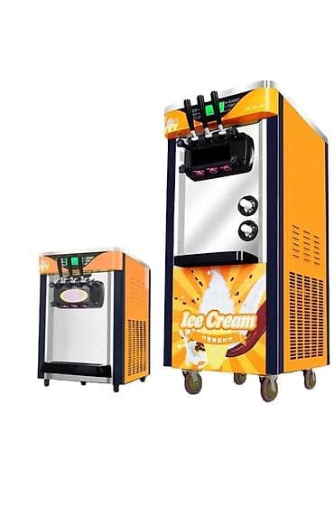 Dondurma aparatı Goshen 3 rəngli Yumşaq Dondurma Maşını ✅️ Stolüstü — 2