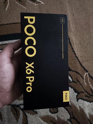 vector robot qiymeti: Poco X6 Pro 5G, 512 GB, rəng - Bej, Düyməli, Face ID, Sənədlərlə — 5