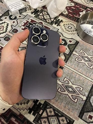 17 pro max iphone: IPhone 14 Pro, 128 GB, Deep Purple, Face ID — 1