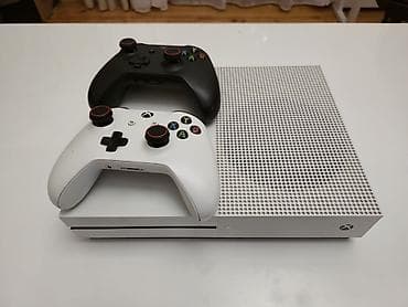 video kamera: Xbox One S oyun konsolu - Rəng: ağ - 500 gb yaddaş - 2 ədəd orijinal — 1