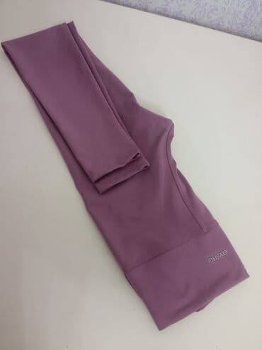 Dəstlər, kostyumlar: OXYSHO qadın leggins - Rəng: tünd lilac/boz-moru - Material: 95% — 4