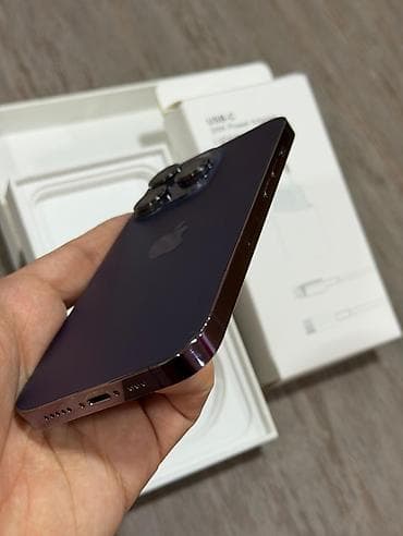 Мобильные телефоны и аксессуары: IPhone 14 Pro, 256 ГБ, Deep Purple, Гарантия, Кредит, Беспроводная зарядка — 6