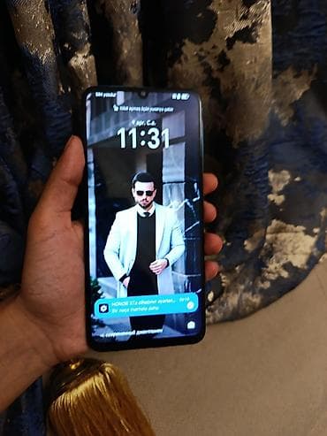 telfunlar: Honor X7a, 128 GB, rəng - Göy, Sensor, İki sim kartlı — 2