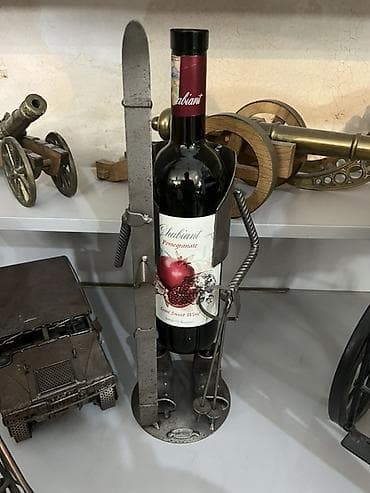 pive: Dekorativ metal şərab butulkası dayaqları və aksesuarları(Qiymətlər — 6